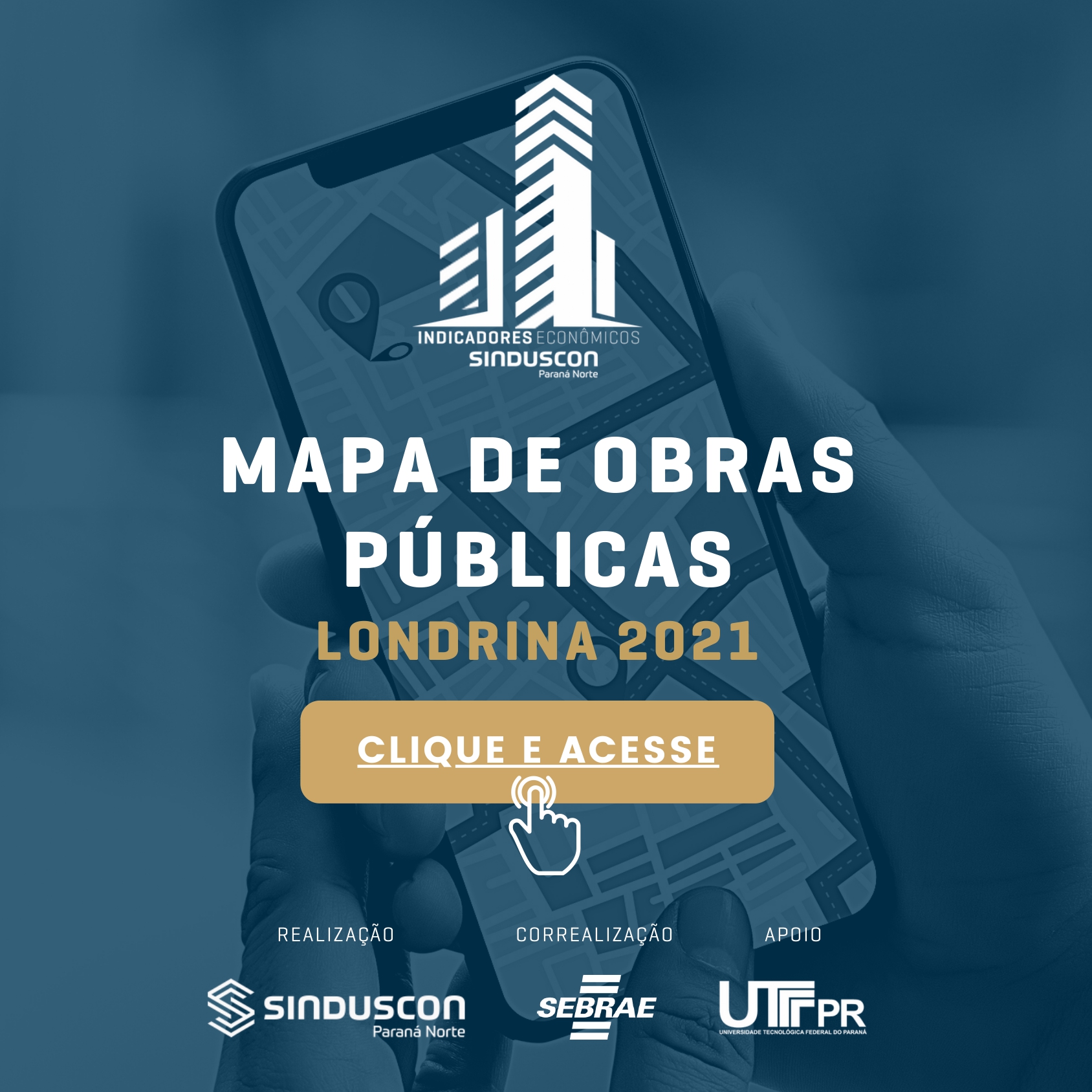 Mapeamento de obras públicas de Londrina é novidade na Cartilha de Indicadores Econômicos